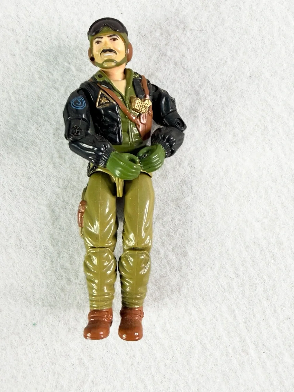 GI Joe Mauler Driver Heavy Metal 3.75” Figure 1985 Hasbro Vintage